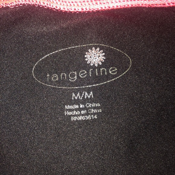 Tangerine Yoga Pants - Picture 2 of 3